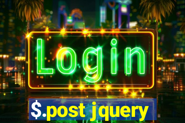 $.post jquery